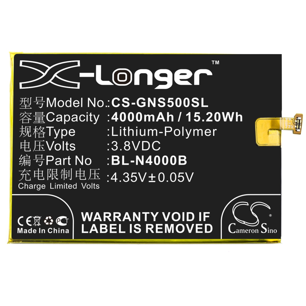 Bateria kompatybilny z GIONEE CS-GNS500SL
