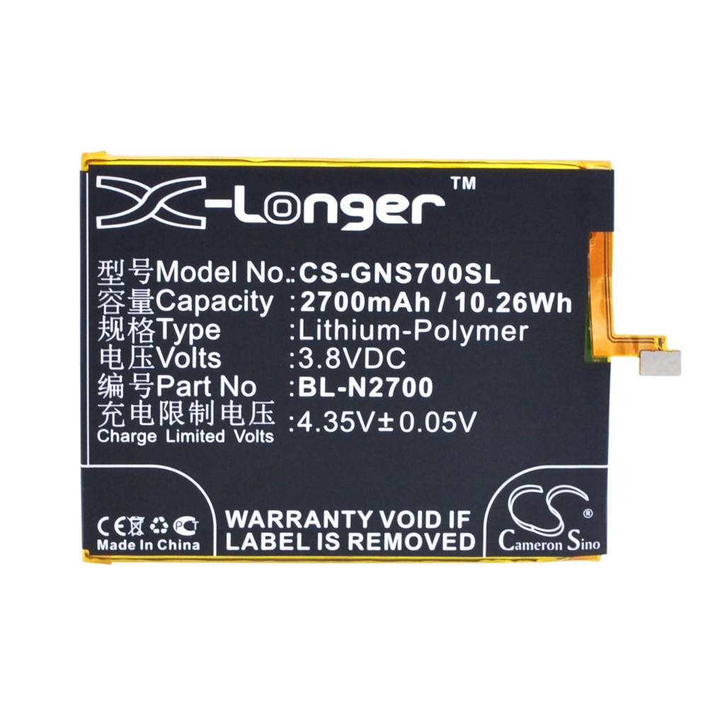 Bateria kompatybilny z GIONEE Kazam CS-GNS700SL