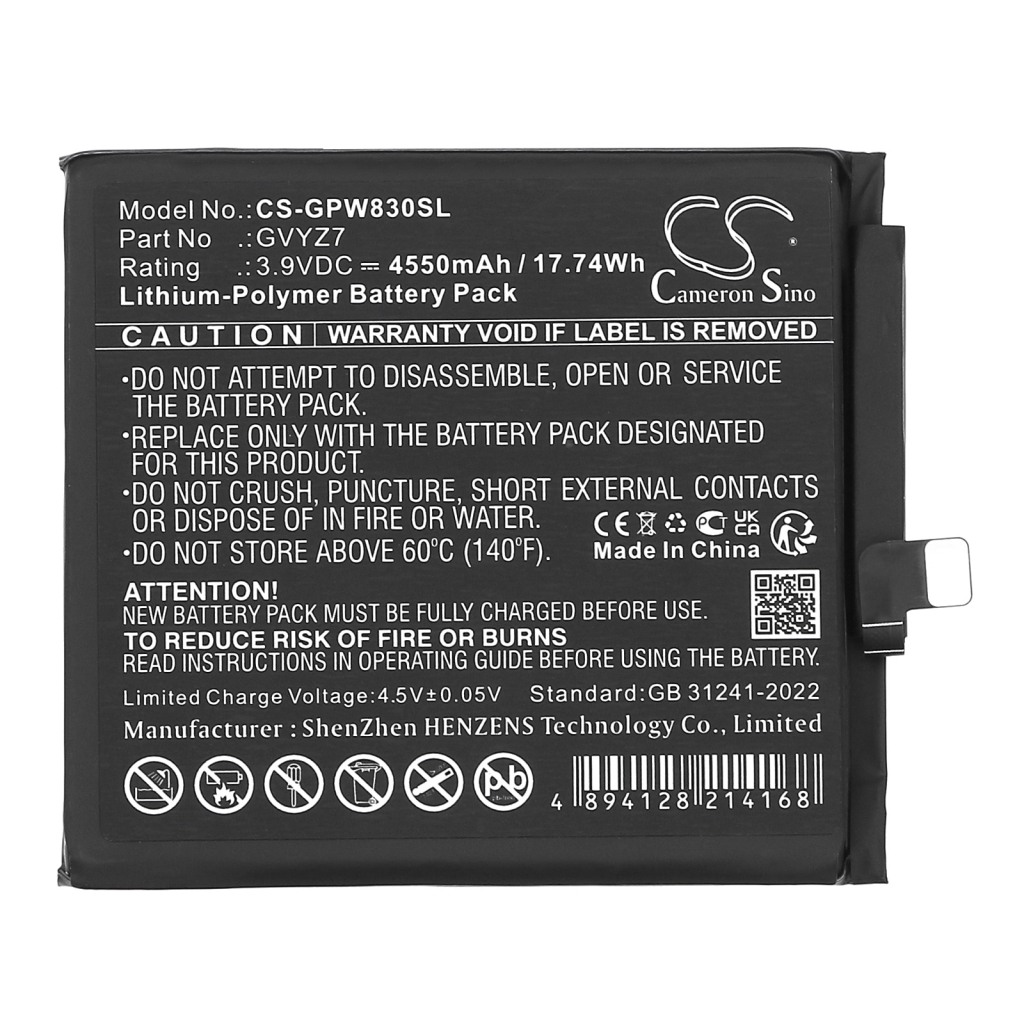 Mobile Phone Battery Google CS-GPW830SL