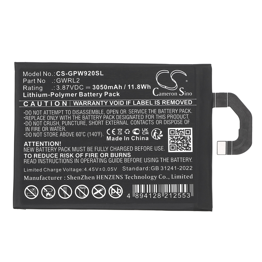 Mobile Phone Battery Google CS-GPW920SL