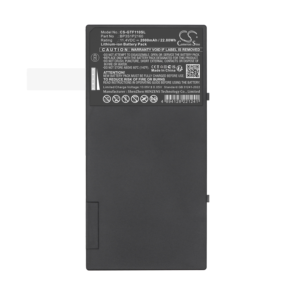 Baterie do tabletów Getac CS-GTF110SL