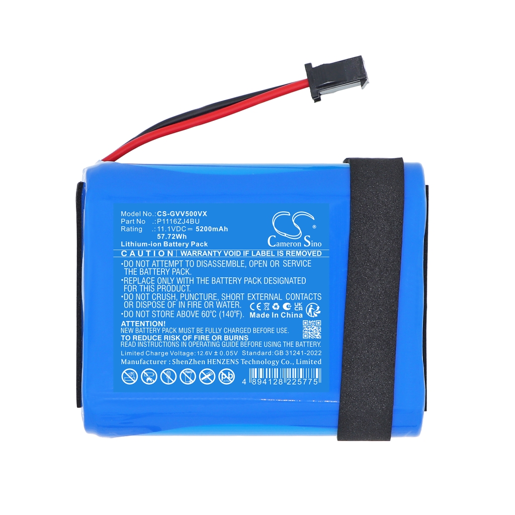 Bateria kompatybilny z Gre electric CS-GVV500VX