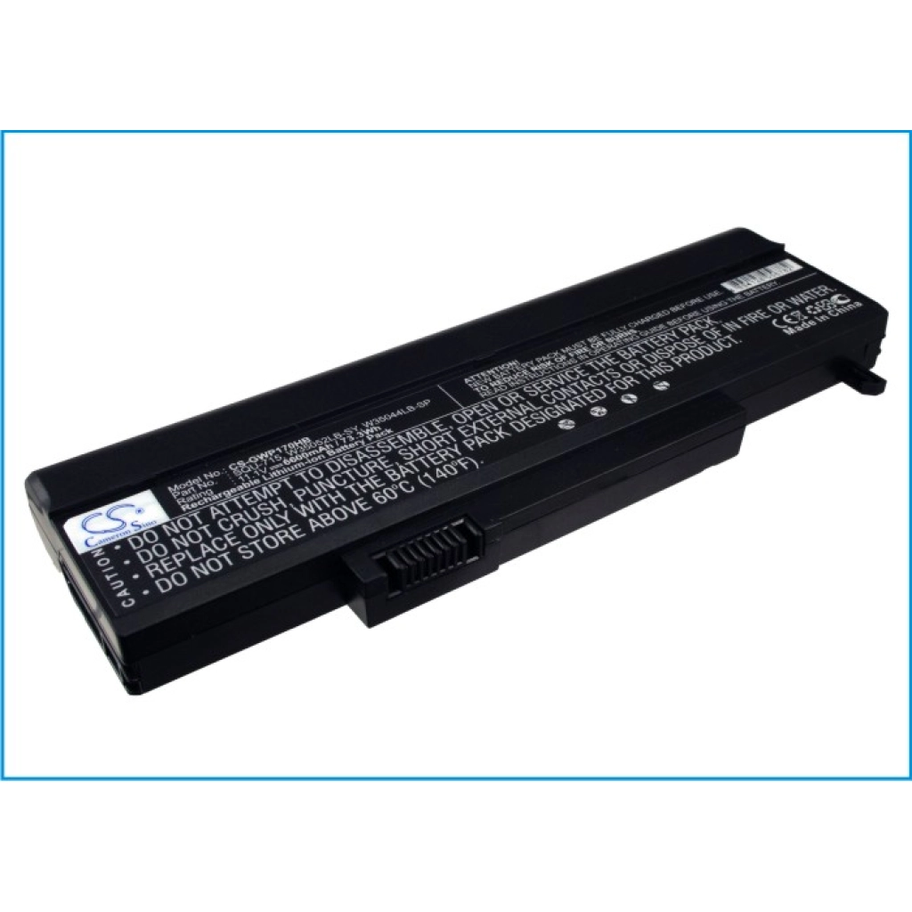 Notebook battery Gateway M6829b