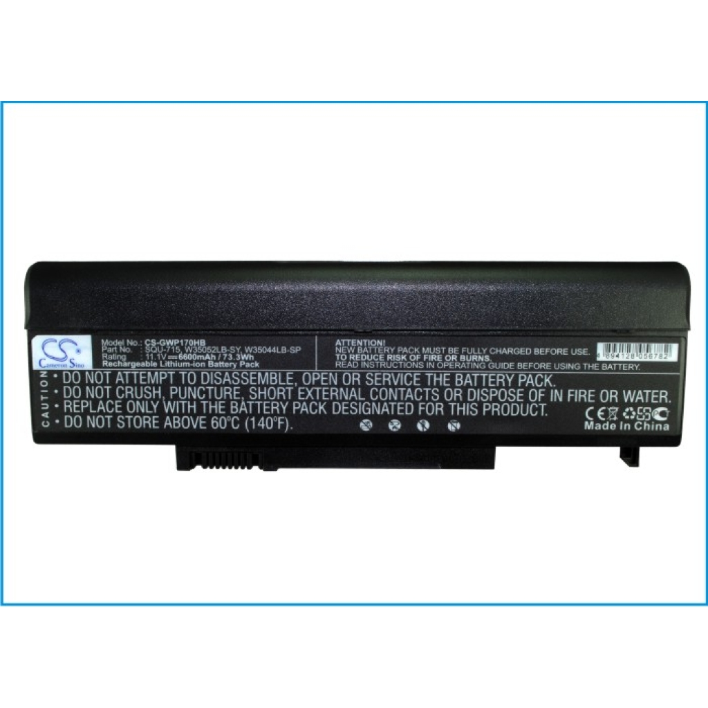 Battery Replaces BT.0060D.001