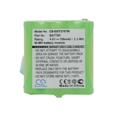 Kompatybilna wymiana baterii za Uniden AVP6,BATT-6R,BATT6R