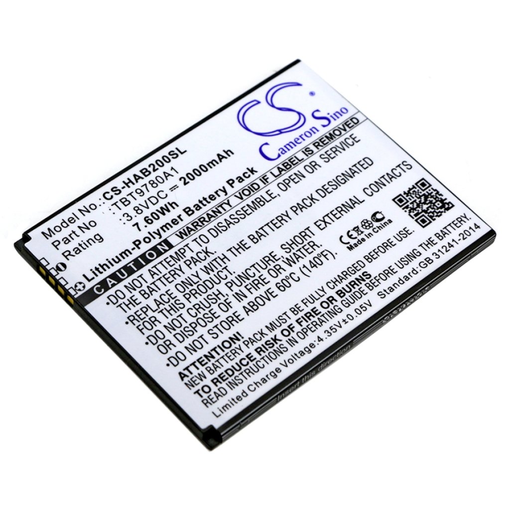 Mobile Phone Battery K-Touch CS-HAB200SL
