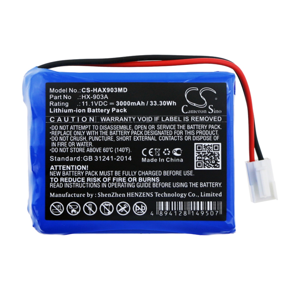 Baterie do urządzeń medycznych Huaxi CS-HAX903MD