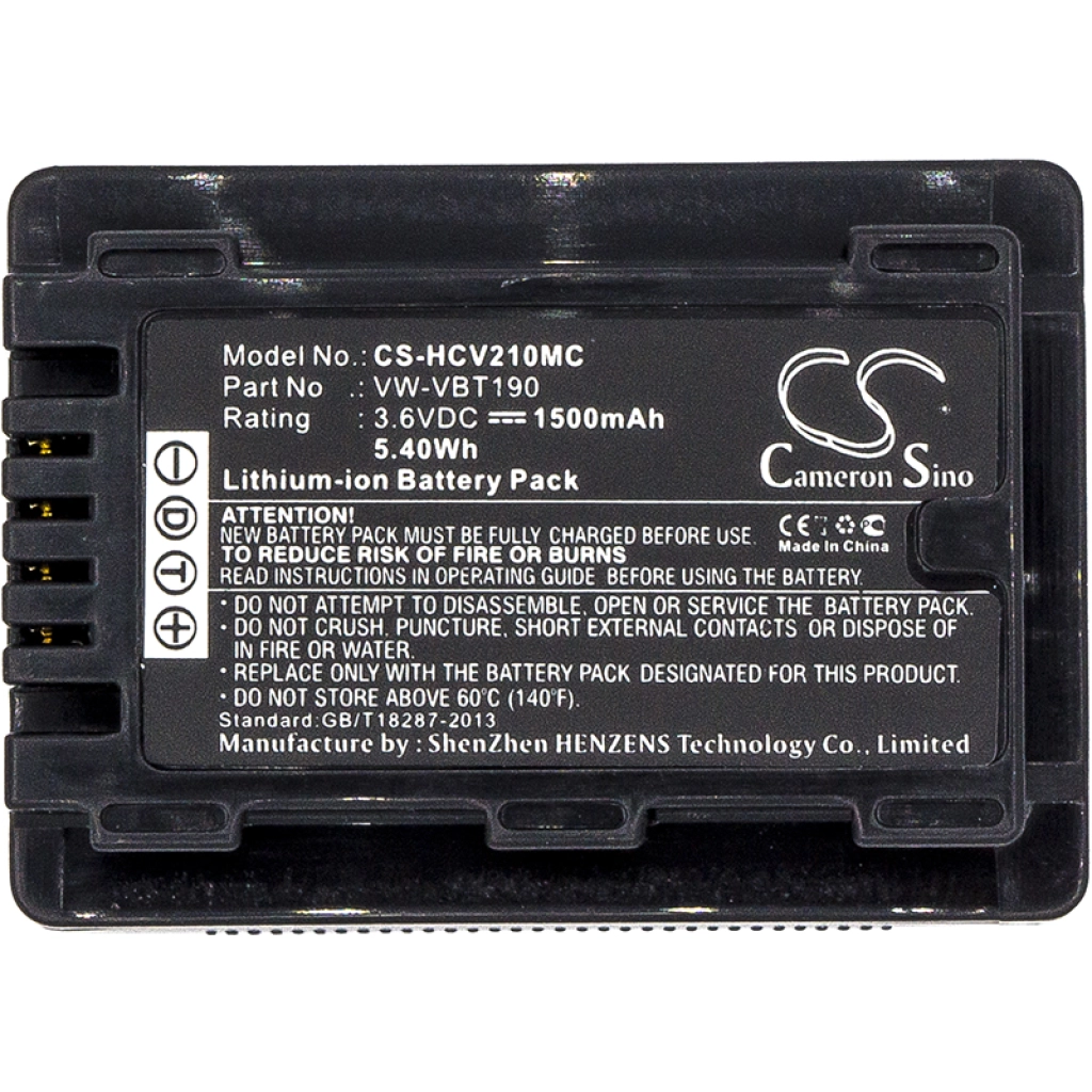 Camera Battery Panasonic HC-V210M