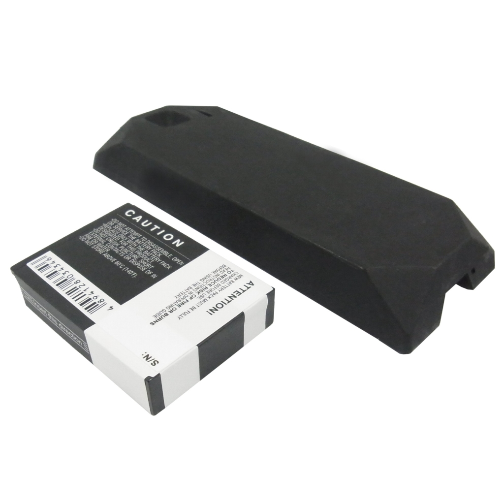 Cameron Sino X-Longer CS-HDS740XL widok tylnej etykiety: 3,7V 1800mAh 6,66Wh, branding X-Longer