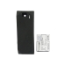 Cameron Sino X-Longer CS-HDS740XL widok płasko rozłożony: 3,7V 1800mAh, branding X-Longer, wydłużona tylna pokrywa