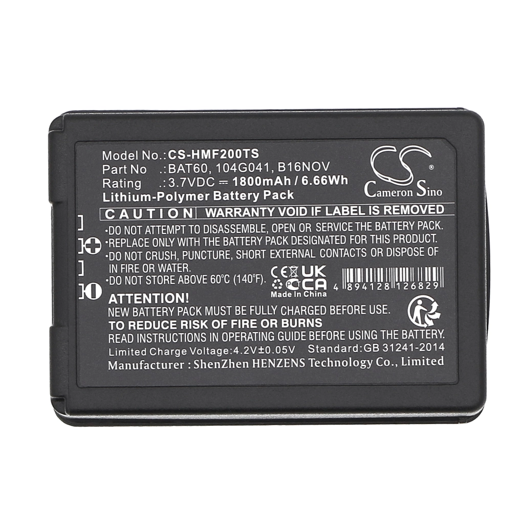 Battery Replaces 104G041