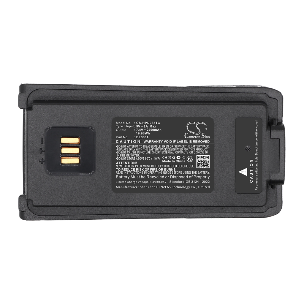 Bateria kompatybilny z Hytera CS-HPD985TC