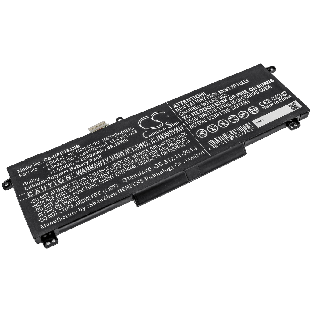 Bateria do notebooków HP CS-HPE154NB