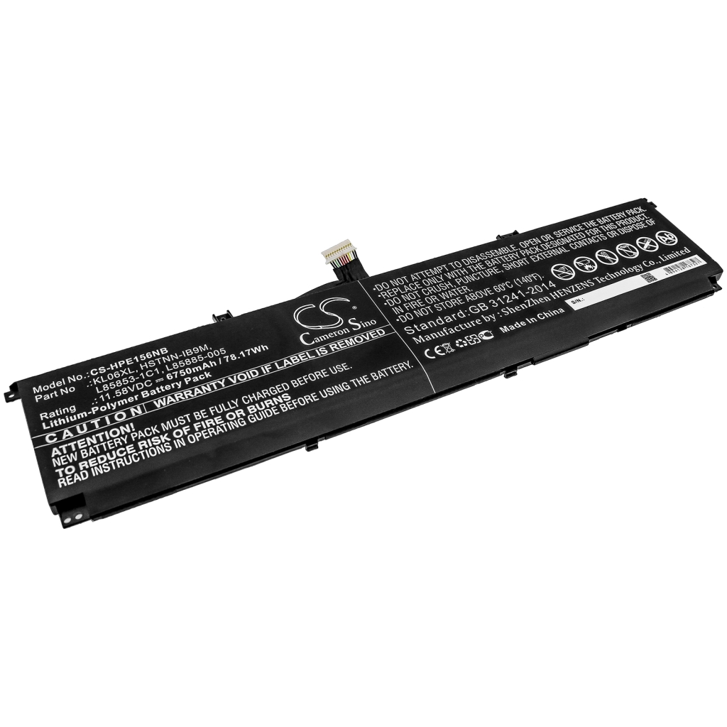 Bateria do notebooków HP CS-HPE156NB
