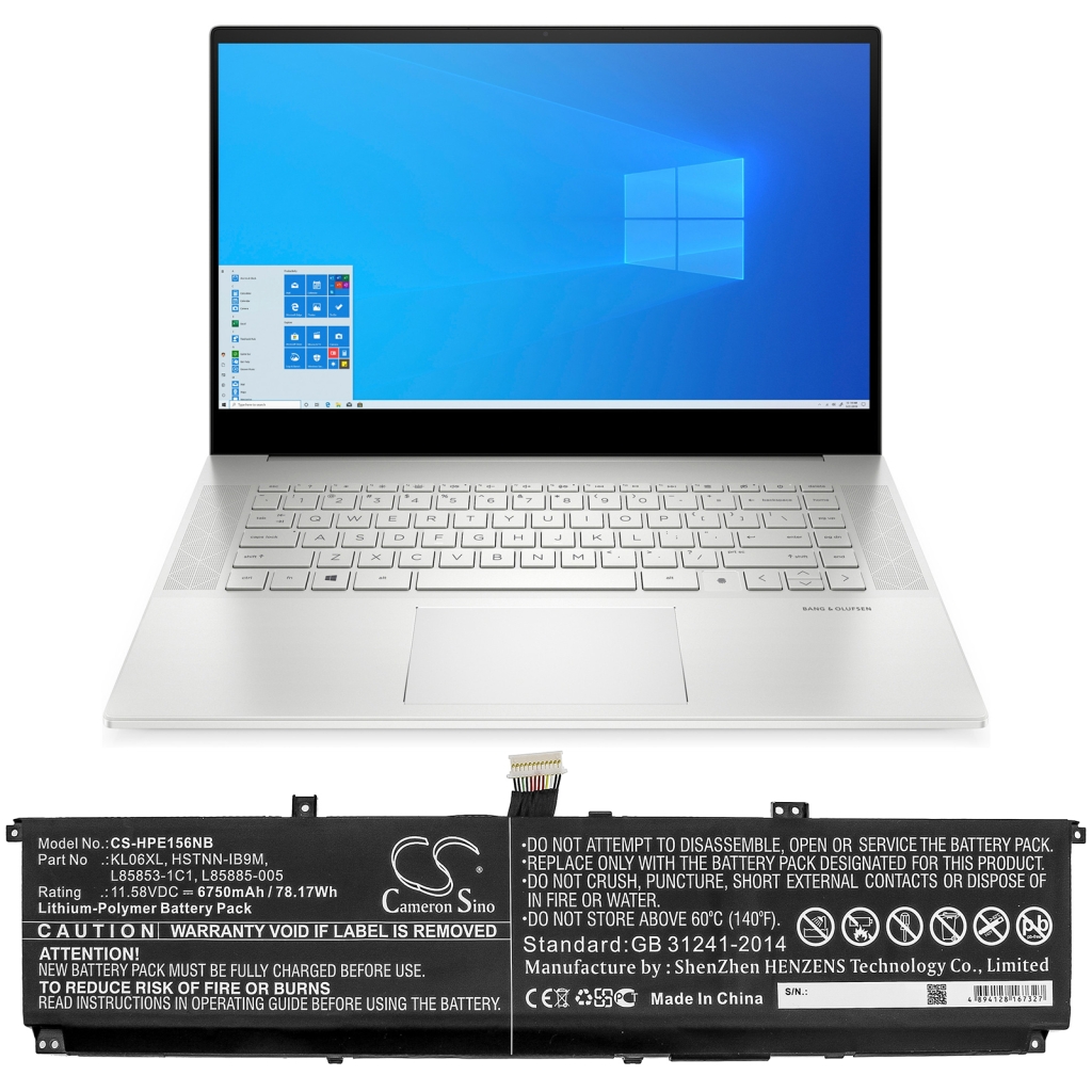Bateria do notebooków HP CS-HPE156NB
