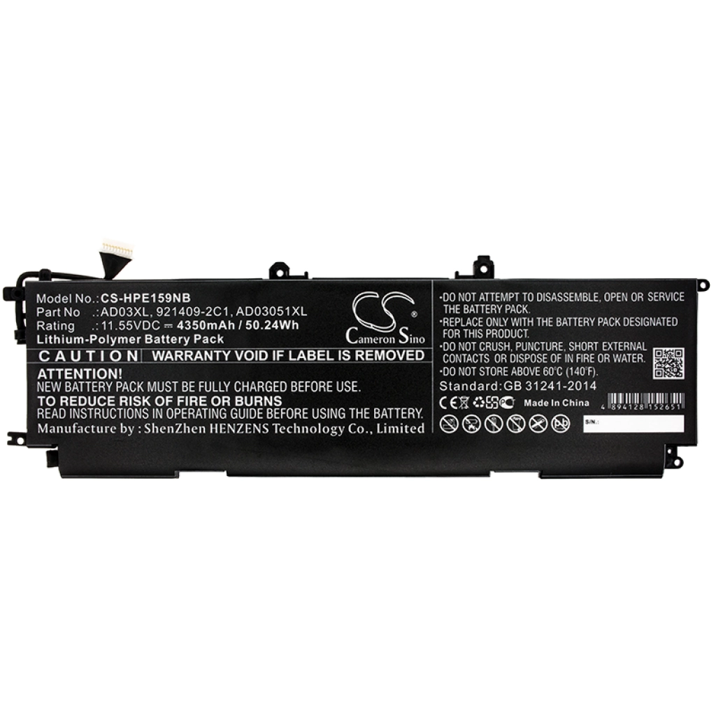 Notebook battery HP Envy 13-AD004NO
