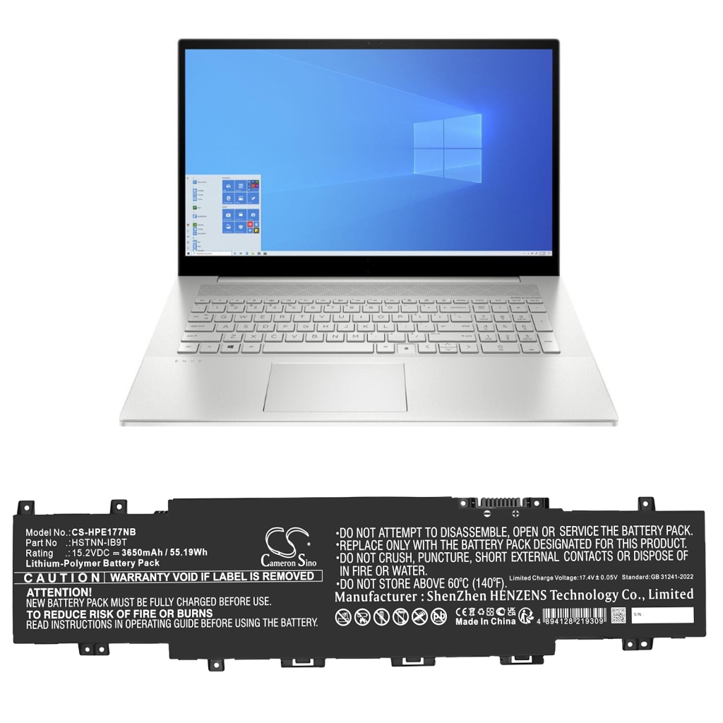 Bateria do notebooków HP CS-HPE177NB