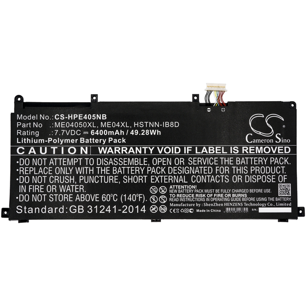 Bateria do notebooków HP CS-HPE405NB