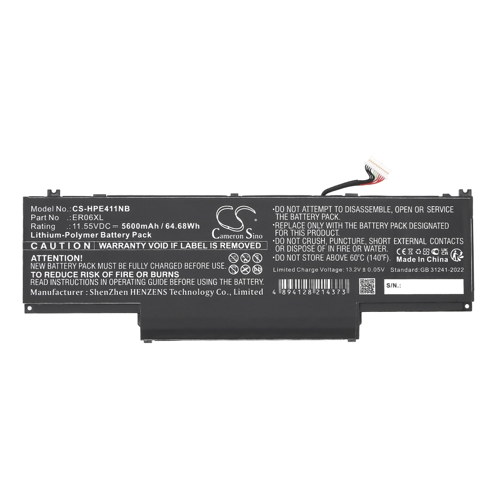 Bateria do notebooków HP CS-HPE411NB