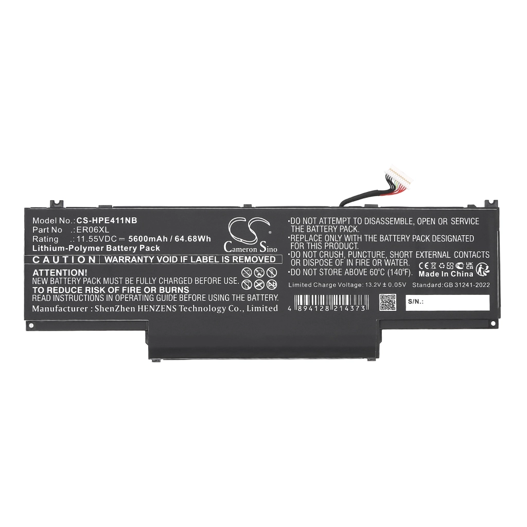 Battery Replaces ER06XL