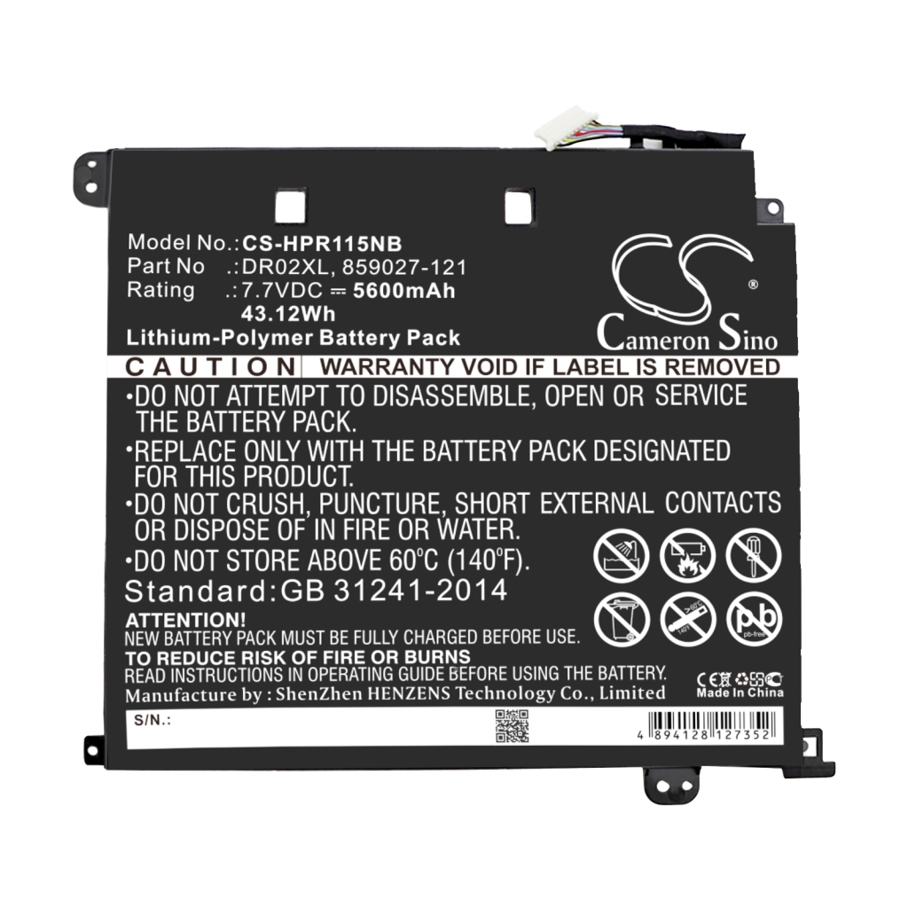 Bateria do notebooków HP CS-HPR115NB