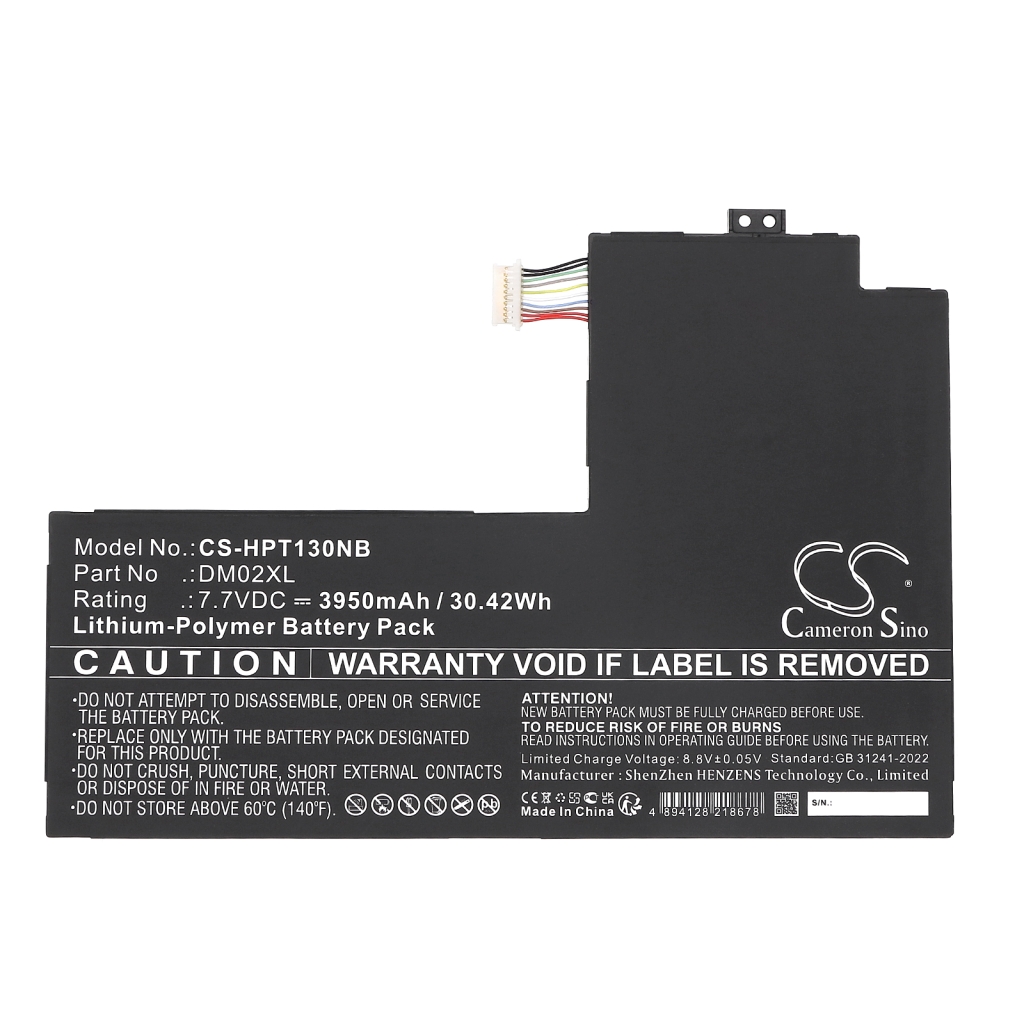 Tablet Battery HP CS-HPT130NB