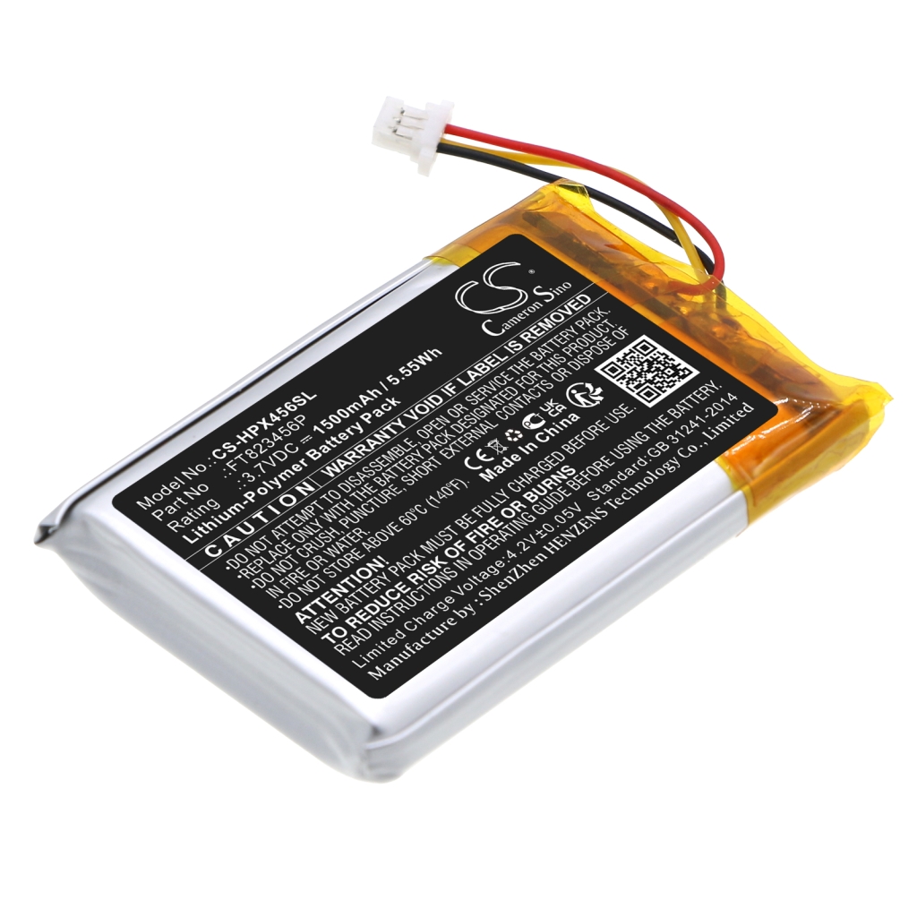 Compatible battery replacement for Turtle beach FT823456P
