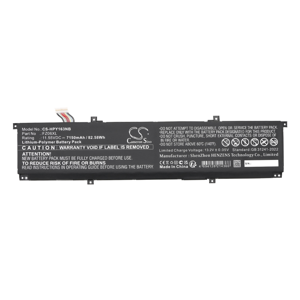 Notebook battery HP CS-HPY163NB