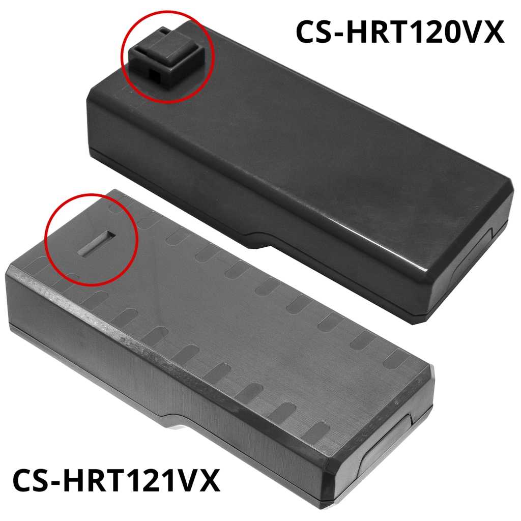 Porównanie dopasowania CS-HRT120VX vs CS-HRT121VX z oznaczeniami