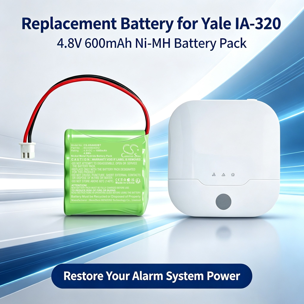 Bateria kompatybilny z Yale CS-HSA602BT