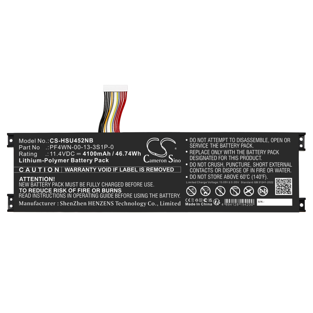 Notebook battery Maibenben CS-HSU452NB