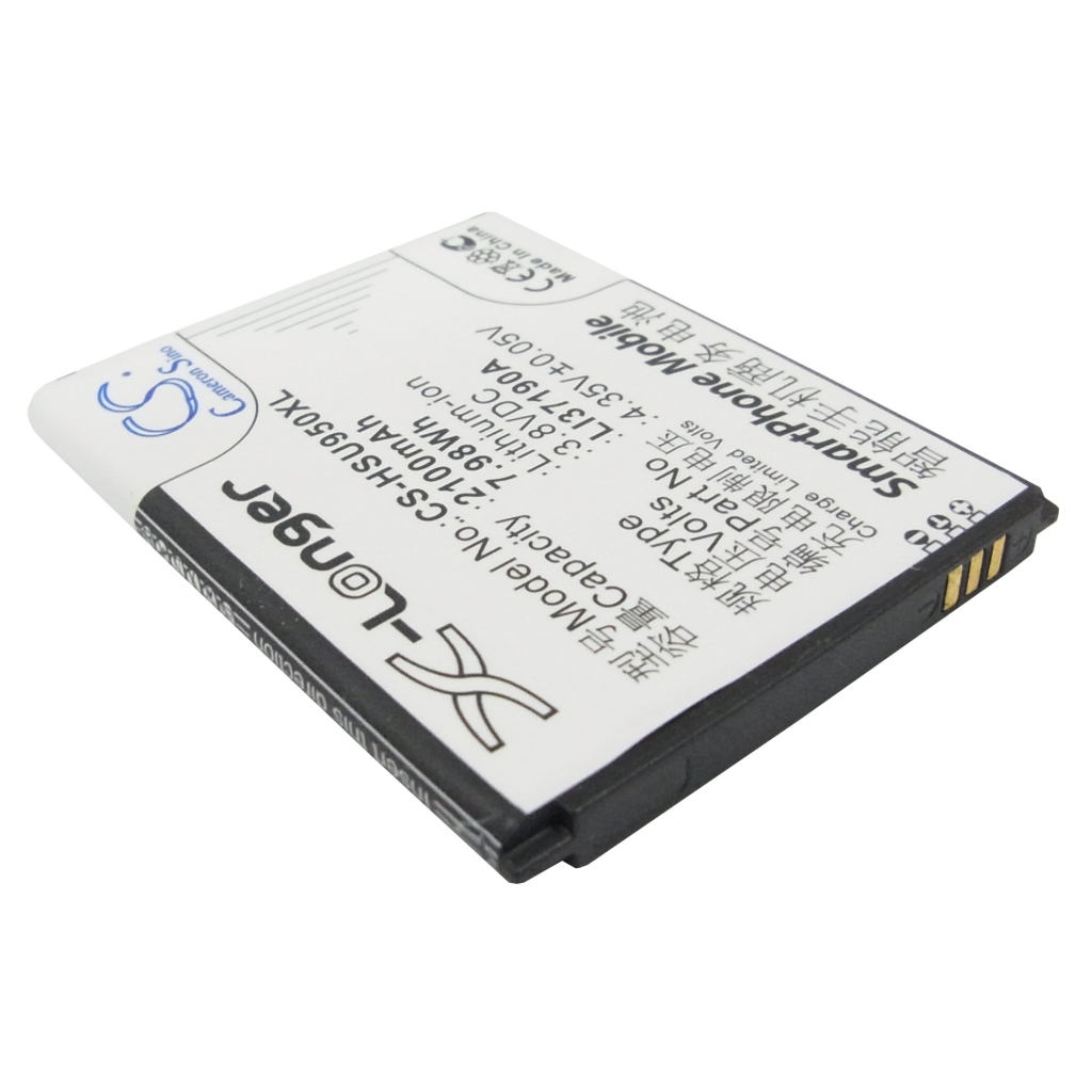 Cameron Sino X-Longer widok z tyłu ze stykami 4-pinowymi: 2100mAh 3,8V