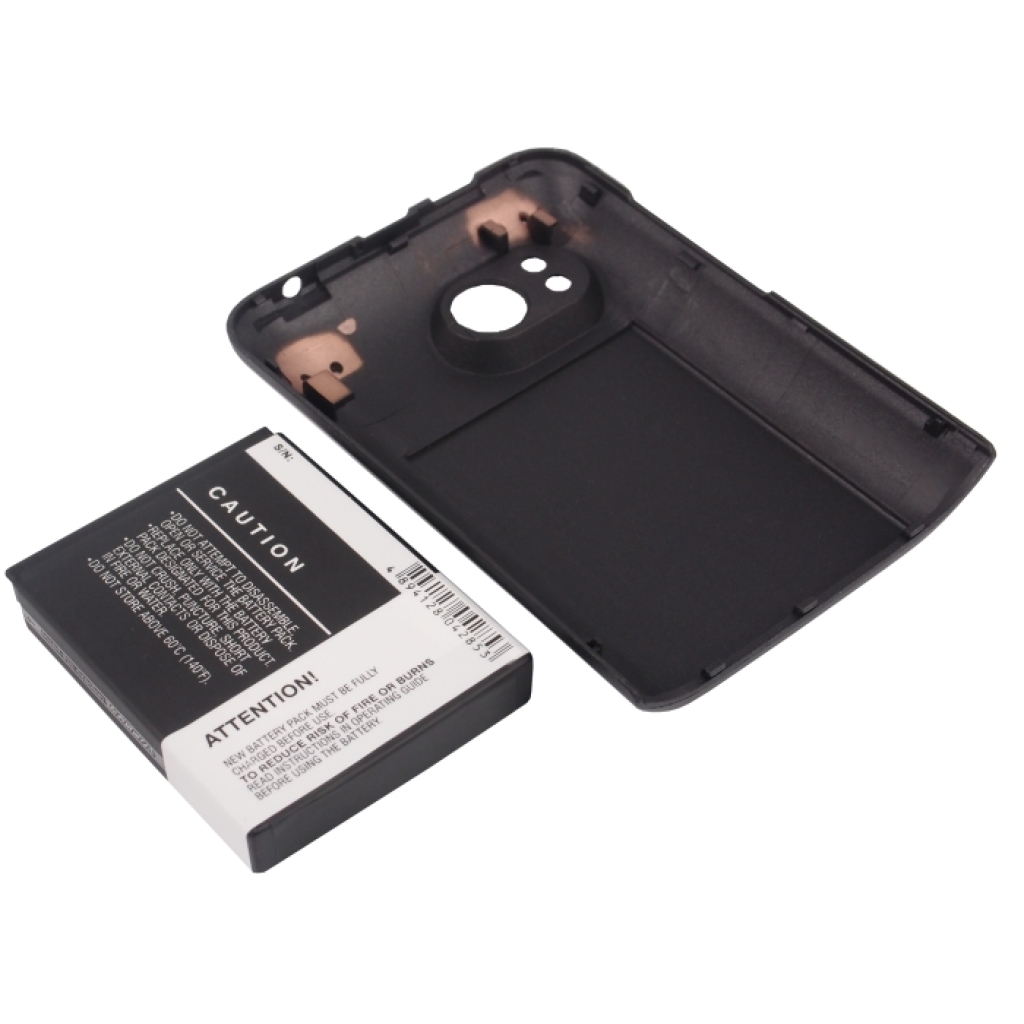 Cameron Sino CS-HT6325XL rozszerzona bateria Li-ion z zamienną tylną pokrywą do HTC: 3,7V 2400mAh