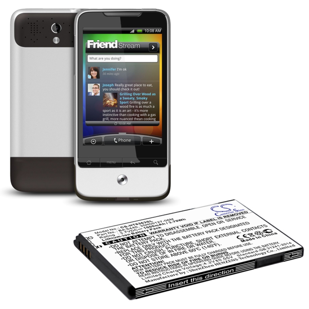 Battery Replaces 35H00127-05M