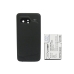 Cameron Sino X-Longer CS-HT6363XB widok z boku X-Longer z pokrywą bumper i specyfikacją: 3,7V 2200mAh 8,14Wh