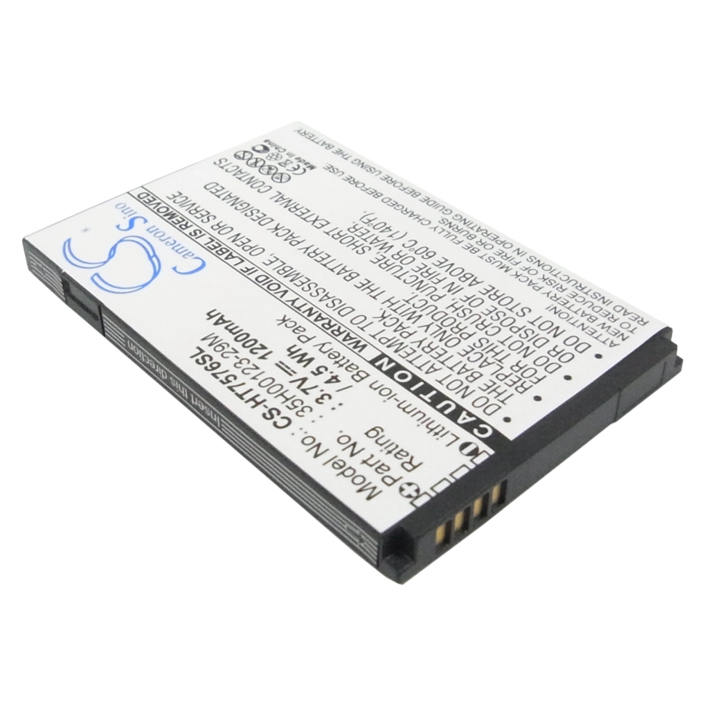 Baterie do telefonów komórkowych HTC CS-HT7576SL