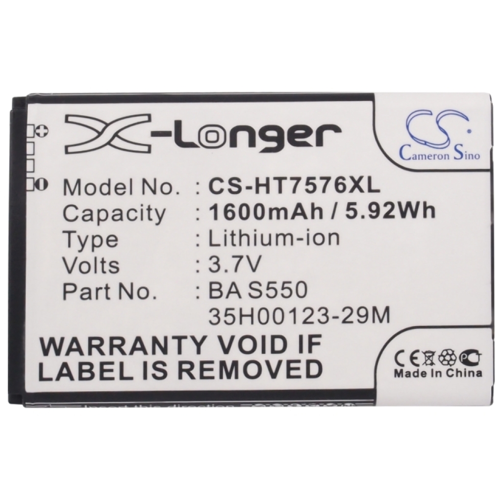 Mobile Phone Battery HTC T7576