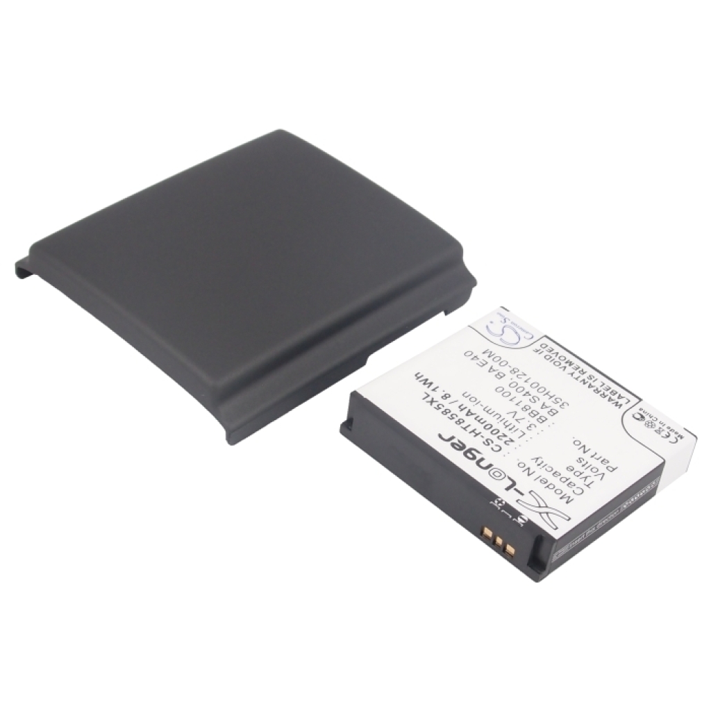 Cameron Sino CS-HT8585XL bateria Li-ion do telefonu HTC: 2200mAh, z zamienną pokrywą