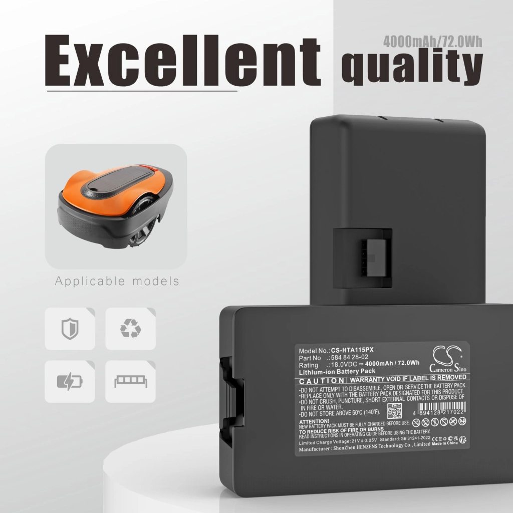 Power Tools Battery Husqvarna Automower 420 2018