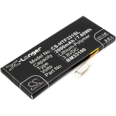 Kompatybilna wymiana baterii za HTC 35H00203-00M,BM33100