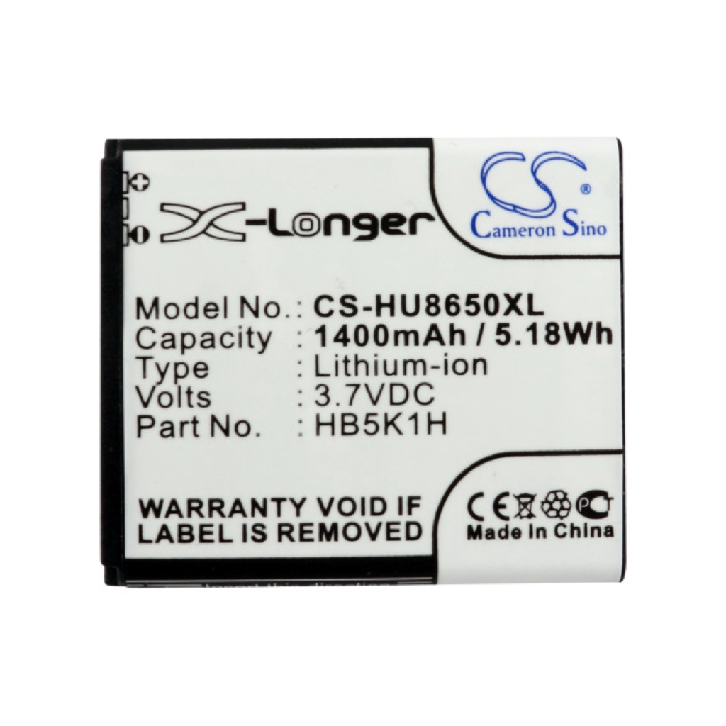 Bateria kompatybilny z Huawei AT&T MetroPCS T-Mobile MTC Srf CS-HU8650XL