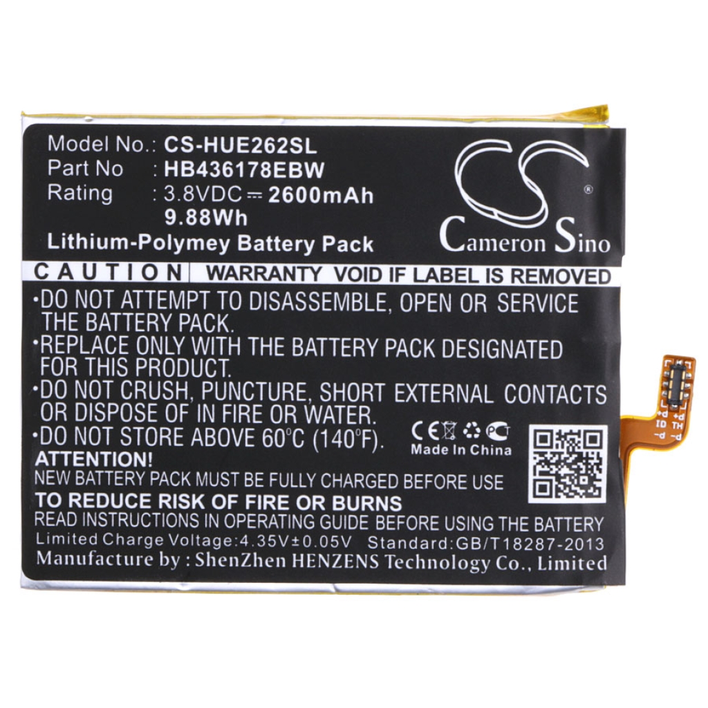 Mobile Phone Battery Huawei CS-HUE262SL
