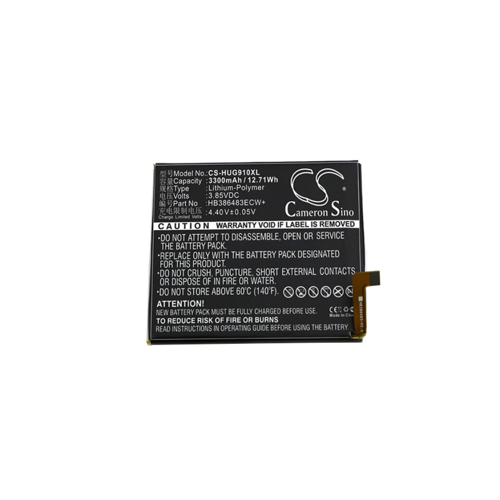 Compatible battery replacement for Huawei HB386483ECW
