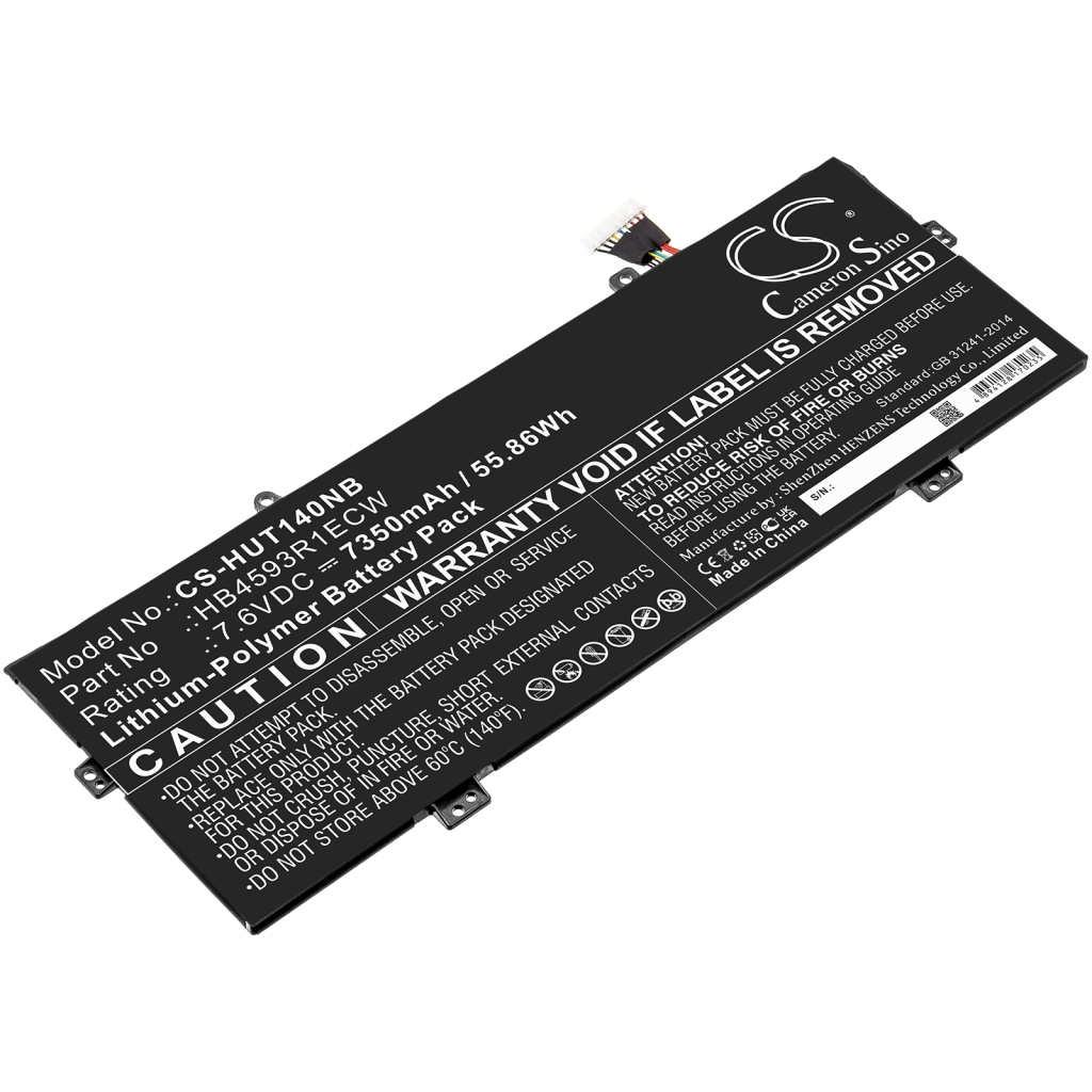 Bateria do notebooków Huawei CS-HUT140NB