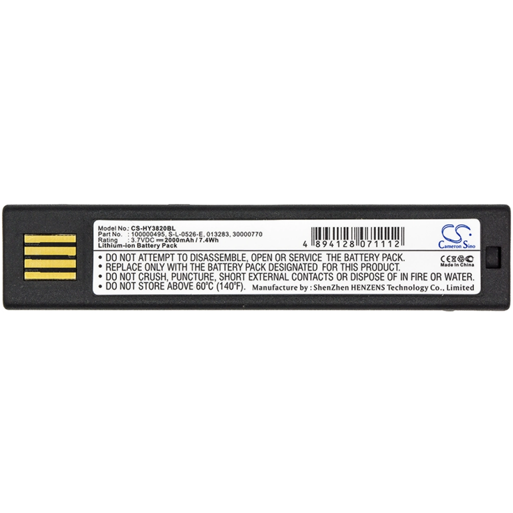 BarCode, Scanner Battery Honeywell Xenon 3820