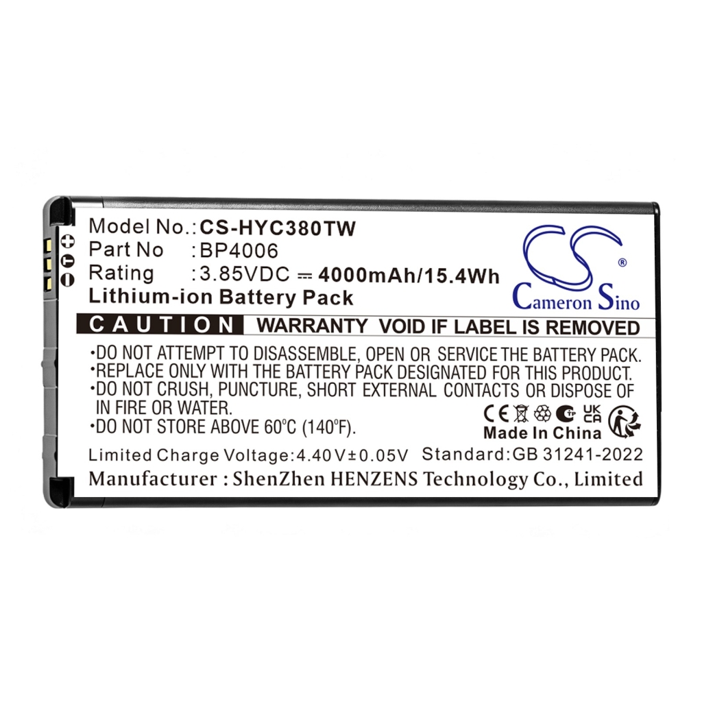Bateria kompatybilny z Hytera CS-HYC380TW