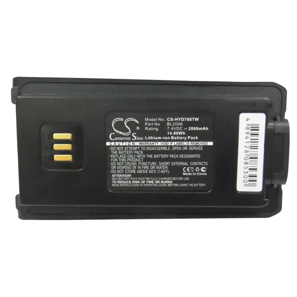 Two-Way Radio Battery Hytera CS-HYD788TW