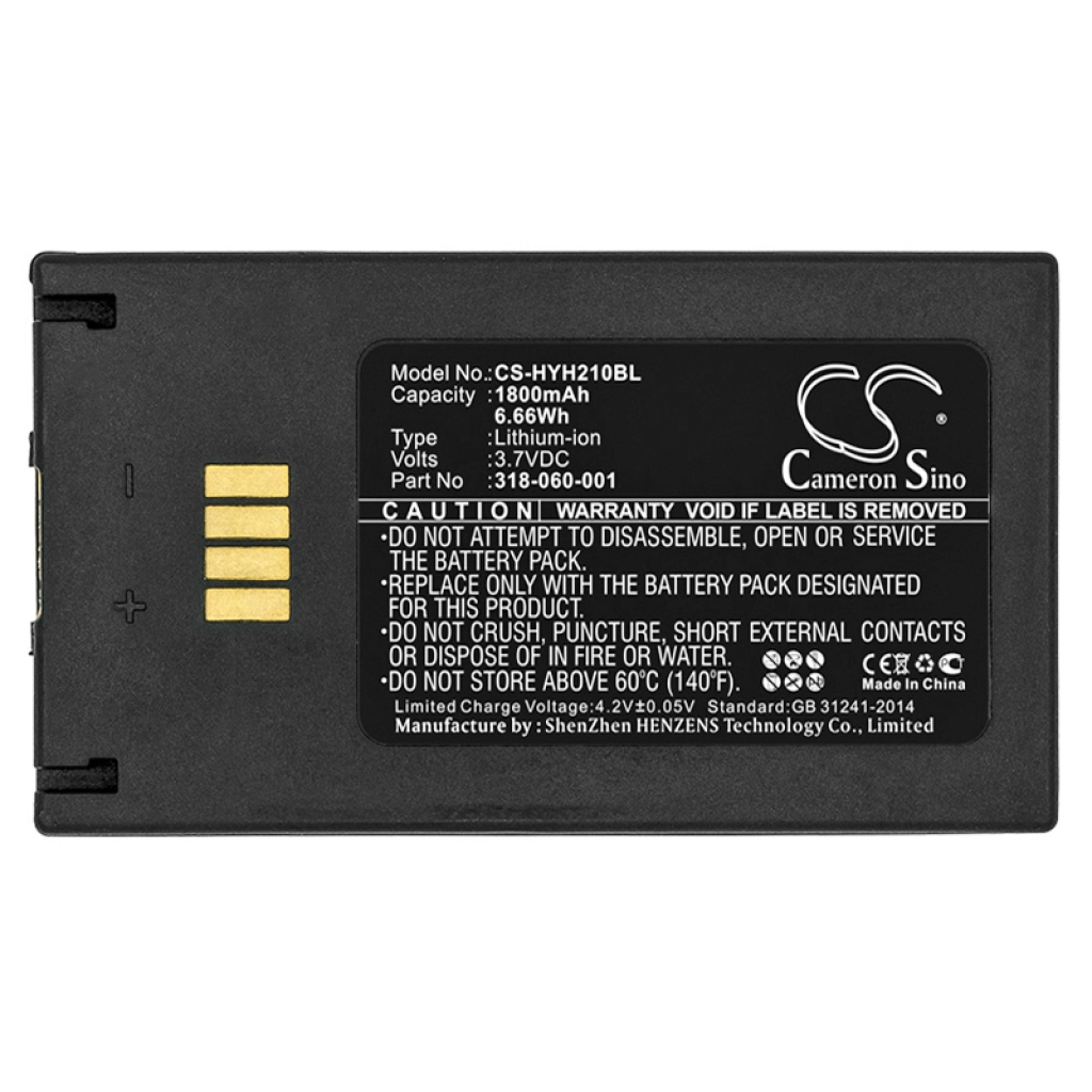 Baterie do skanera Honeywell CS-HYH210BL