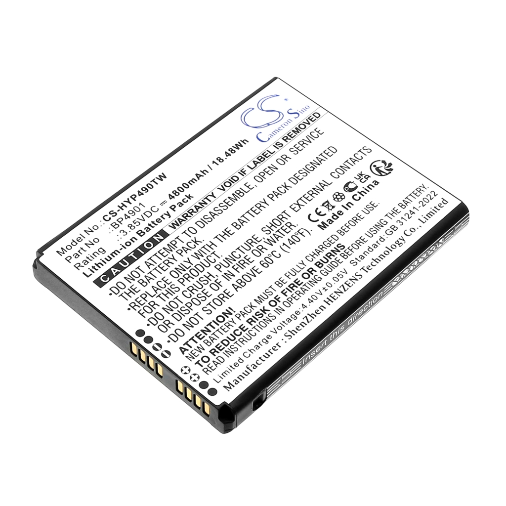 Compatible battery replacement for Hytera BP4901