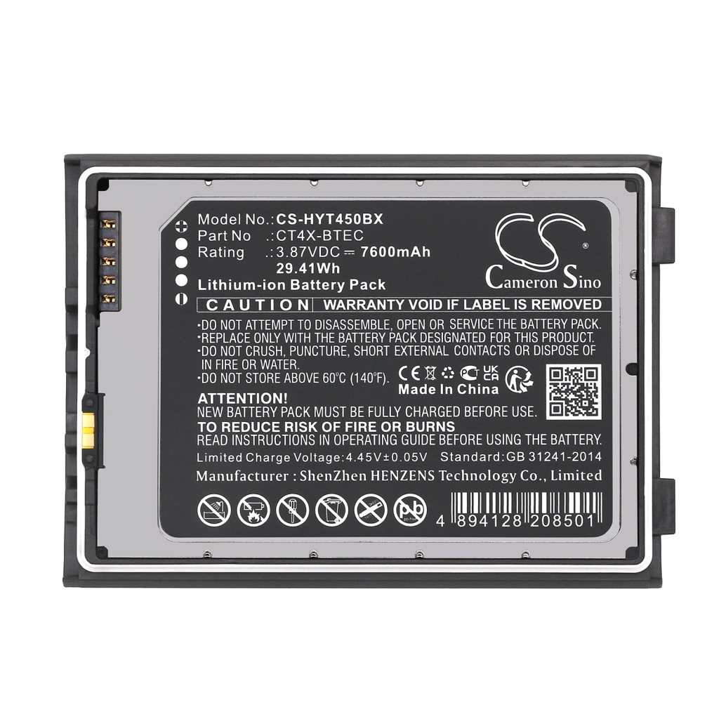 BarCode, Scanner Battery Honeywell CT45